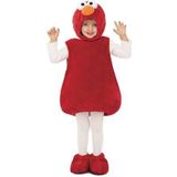 Viving Costumes Elmo Stuffed Animal Junior Custom Rood 5-6 Years