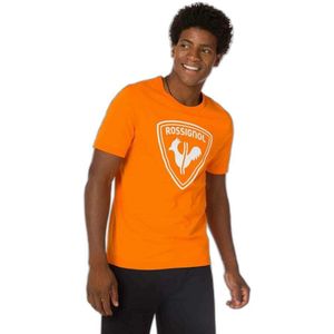 Rossignol Logo Rossi Short Sleeve T-shirt Oranje M Man