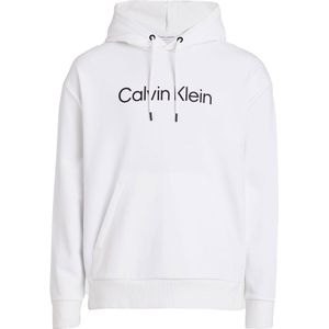 Calvin Klein Logo Comfort Hoodie Wit 3XL Man