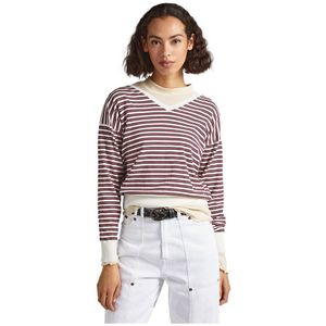 Pepe Jeans Danna Boat Neck Sweater Rood M Vrouw
