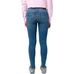 Wrangler 112351323 High Skinny Fit Jeans Blauw 25 / 32 Vrouw