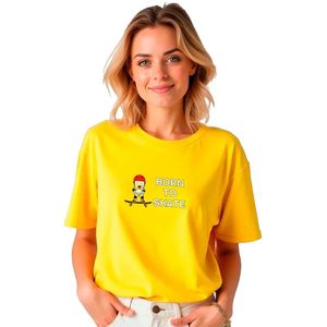 Kruskis Born To Skate T-shirt Met Korte Mouwen