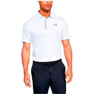 Under Armour Tech Polo Short Sleeve T-shirt Wit XS / Regular Man
