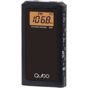 Qubo Rd-10 Draagbare Radio - Am/Fm - Inclusief Koptelefoon