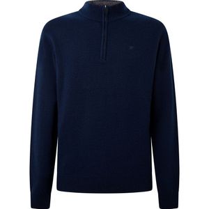 Hackett Lambswool Half Rits Trui