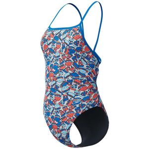 Speedo Fl Printed Web Back Zwemkleding