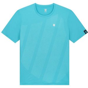 K-swiss Hypercourt Shield Short Sleeve T-shirt Blauw M Man