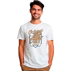 Kruskis Seafood Octopus Eco T-shirt Met Korte Mouwen
