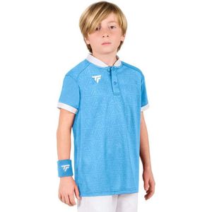 Tennispolo Tecnifibre Boys Team Junior Mesh Azur