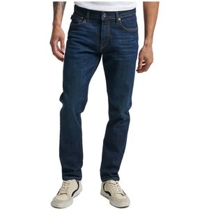 Superdry Vintage Slim Jeans Blauw 28 / 32 Man