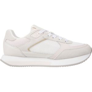 Tommy Hilfiger Essential Elevated Runner Trainers Beige,Wit EU 39 Vrouw