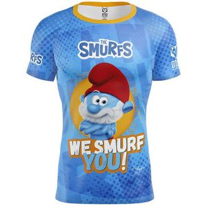 Otso We Smurf You! Short Sleeve T-shirt Blauw L Man