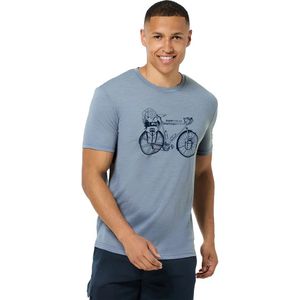 Super.natural Wander Wheel T-shirt Met Korte Mouwen