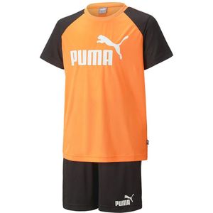 Puma Polyester Set Tracksuit Oranje 5-6 Years