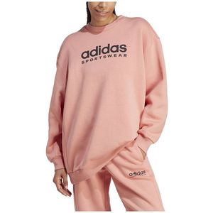 Adidas All Szn Fleece Graphic Sweatshirt Oranje S Vrouw