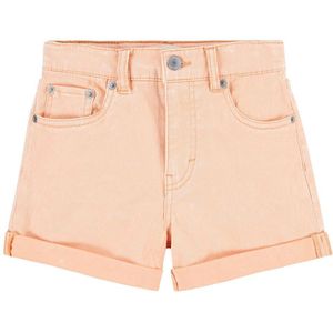 Levi´s ® Kids Twill Mini Mom Roll Cuff Shorts Oranje 12 Years