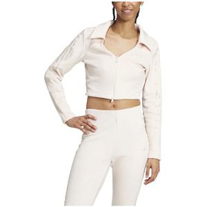 adidas - Vest - Zwart - Slim Fit - Doorlopende Rits