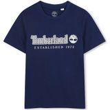 Timberland - T60212 - T-shirt - Blauw - Korte Mouwen - Jongens