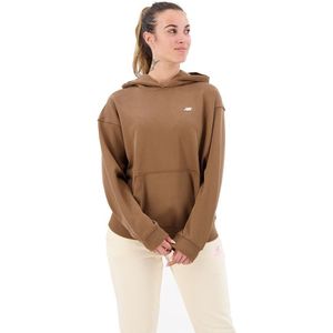 New Balance Athletics French Terry Oversized Hoodie Groen S Vrouw
