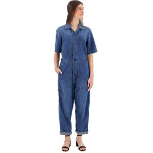 G-star Relaxed Jumpsuit Blauw M Vrouw