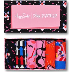 Happy Socks Pink Panther Collector Box Socks Veelkleurig EU 41-46 Man