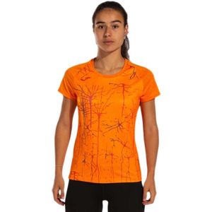 Joma Elite Ix Short Sleeve T-shirt Oranje XL Vrouw