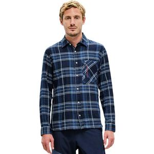 The Mountain Studio Field Cotton Check Overhemd Met Lange Mouwen