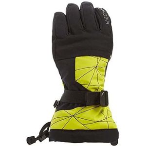 Spyder Overweb Gloves Geel,Zwart L Jongen