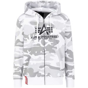 Alpha Industries Basic Camo Sweatshirt Met Rits