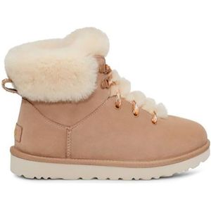 Ugg Classic Mini Alpine Lace Boots Beige EU 37 Vrouw