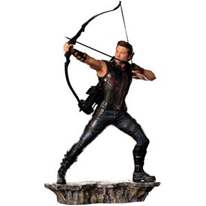 Marvel Avengers Hawkeye Battle Of New York Art Scale Figure Goud