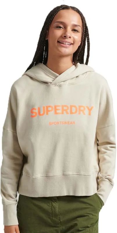 Superdry - Code Core - Sport Crop Box Hoodie