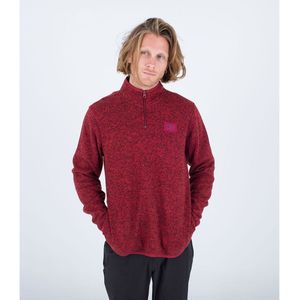Hurley Mesa Ridgeline Half Zip Sweater Rood 2XL Man