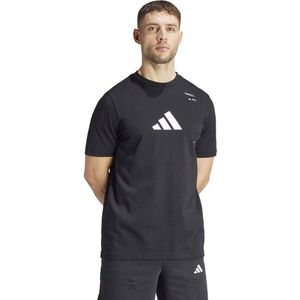 Adidas Hb Cat G Short Sleeve T-shirt Zwart L Man