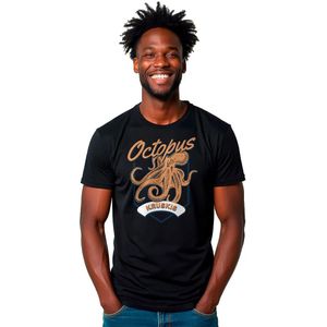 Kruskis Seafood Octopus T-shirt Met Korte Mouwen