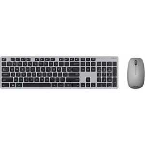ASUS W5000 toetsenbord Inclusief muis RF draadloos + USB QWERTY Spaans Grijs