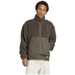 adidas - Fleece Sweatshirt - Zwart - 100% Polyester (Gerecycled)