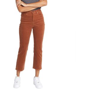 Volcom Stoned Straight Jeans Oranje 30 / 27 Vrouw