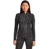 Icebreaker - Merino 260 Tech Vertex Delta Lines AOP - Lange Mouwen Basislaag