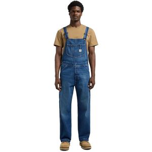 Lee - BIB - Denim Slabbetje - Bash Indigo - Relaxed Pasvorm