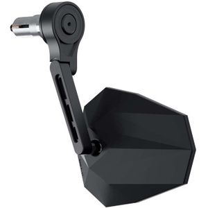 Highsider - Stealth-x5 Evo - Achteruitkijkspiegel - Zwart - E-keurmerk