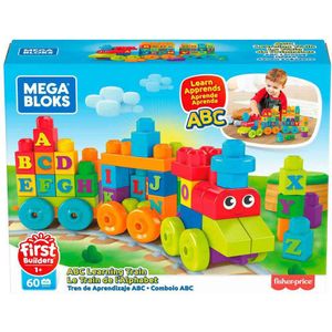 Mega Bloks Abc Learning Train Veelkleurig 1 Years