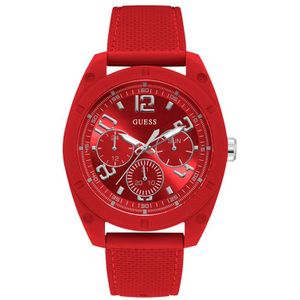 Guess Gents Dashboard Watch Rood