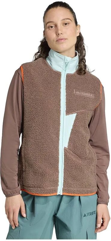 Adidas - Terrex Xploric - Fleece Vest - Hoogpolig - Gerecycled Polyester