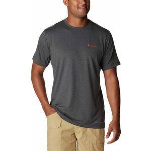 Columbia Tech Trail Graphic Short Sleeve T-shirt Grijs S Man