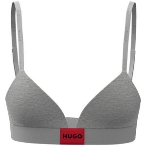 Hugo Triangle Red Label Bra Grijs XL Vrouw