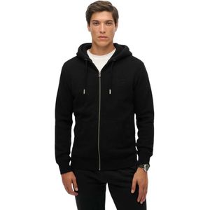 Superdry Vintage Logo Embroidered Sweatshirt Met Halve Rits