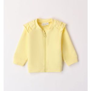 Ido 48115 Full Zip Sweatshirt Geel 9 Months