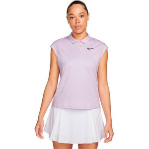 Nike Court Victory Short Sleeve Polo Roze S Vrouw