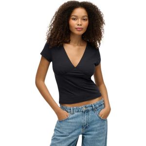 Superdry Cap Sleeve Corset T-shirt Met Korte Mouwen
